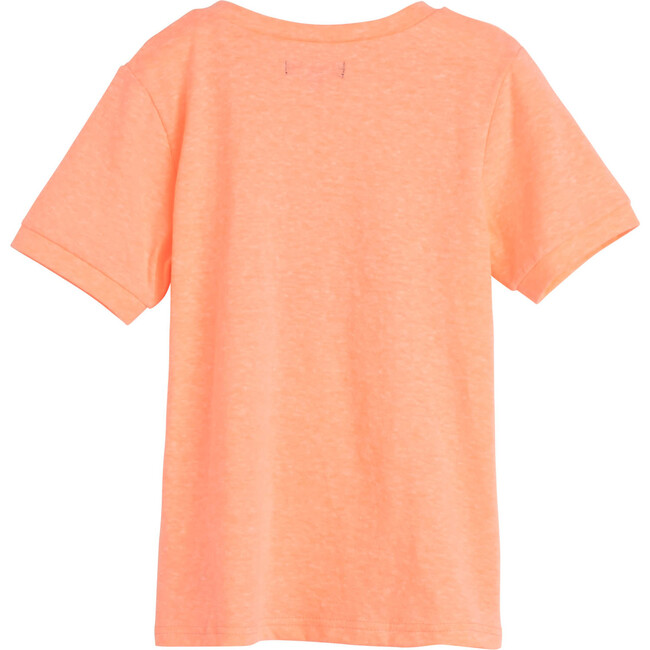 Domino Slub Ringer Tee, Light Pink - T-Shirts - 3