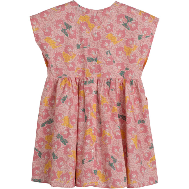 Zadie Poplin Dress, Crystal Rose Panther - Dresses - 2