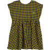Zadie Skater Dress, Yellow Plaid - Dresses - 1 - thumbnail