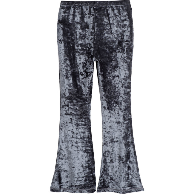 Janis Flare Legging, Dusty Blue - Leggings - 3