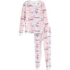 Dahl Pajama Set, Graffiti - Pajamas - 1 - thumbnail