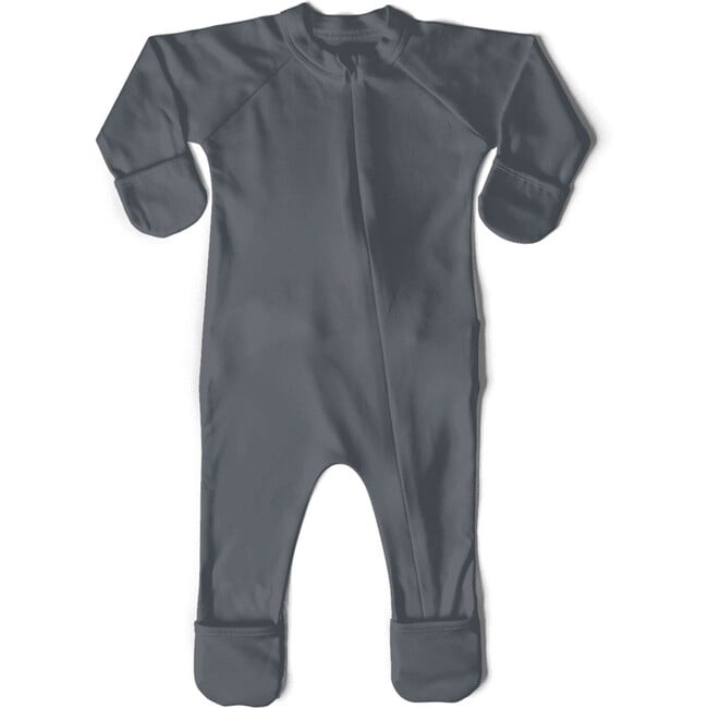 Viscose from Bamboo Organic Cotton Baby Footie, Midnight