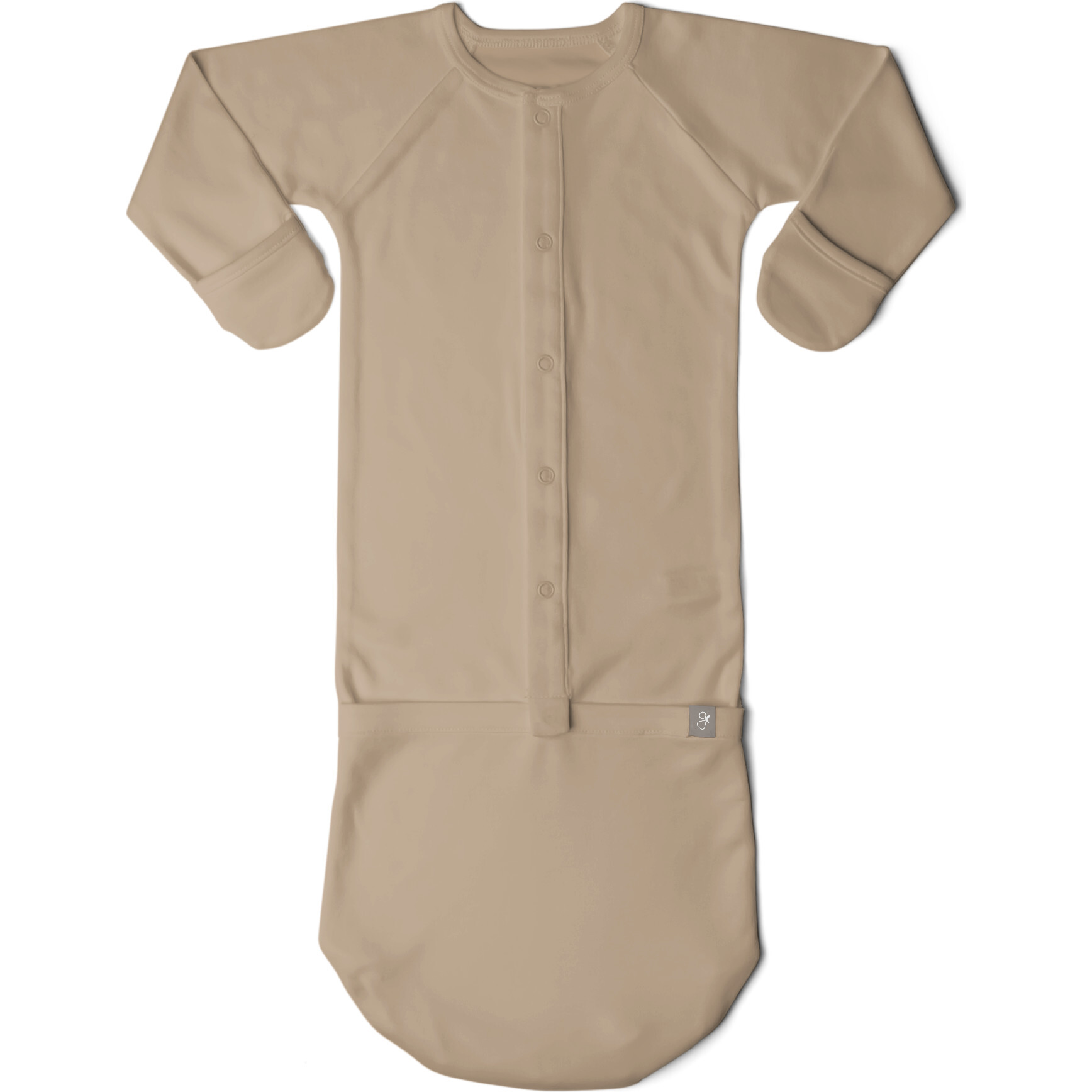Sleeper Gown, Sandstone - Nightgowns - 1