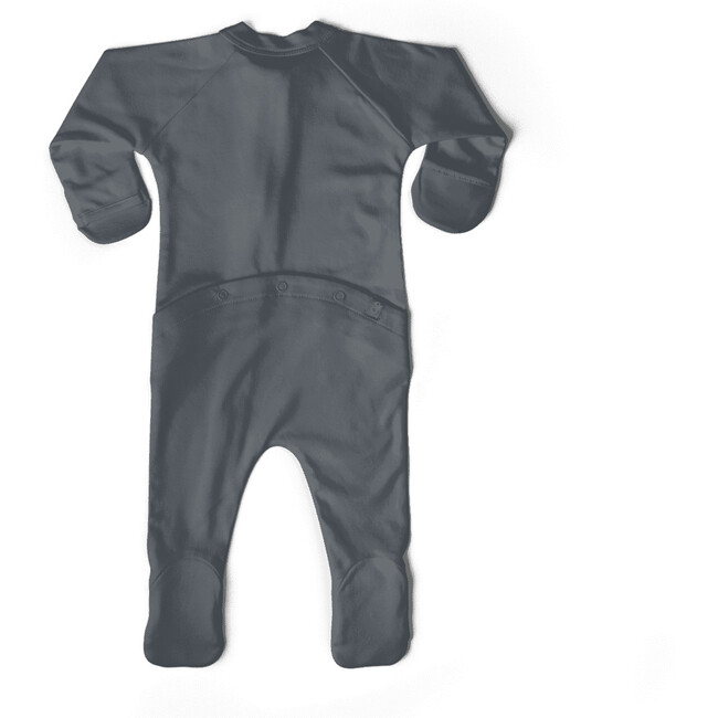 Viscose from Bamboo Organic Cotton Baby Footie, Midnight - Footie Pajamas - 3