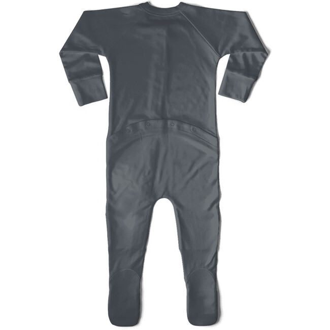 Viscose from Bamboo Organic Cotton Baby Footie, Midnight - Footie Pajamas - 5