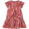 Tess Dress, Vintage Floral & Orange - Dresses - 1 - thumbnail