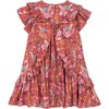 Tess Dress, Vintage Floral & Orange - Dresses - 2
