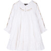 Frankie Dress, White Schiffli - Dresses - 1 - thumbnail