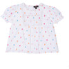 Gracie Top, Multi Dot Dobby - Blouses - 1 - thumbnail