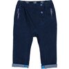 Baby Micah Chinos, Dark Wash Stretch Denim - Pants - 1 - thumbnail