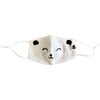 Singular Embroidered Bear Reusable Toddler & Kid Face Mask - Face Masks - 1 - thumbnail