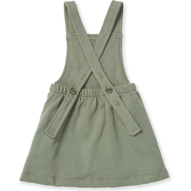 The Pinafore Dress, Olive