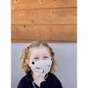 Singular Embroidered Bear Reusable Toddler & Kid Face Mask - Face Masks - 2