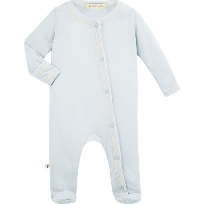 Classic Layette Baby Footie Romper, Blue