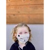 Double Embroidered Bear Reusable Toddler & Kid Face Mask - Face Masks - 3