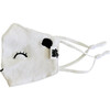 Double Embroidered Bear Reusable Toddler & Kid Face Mask - Face Masks - 5