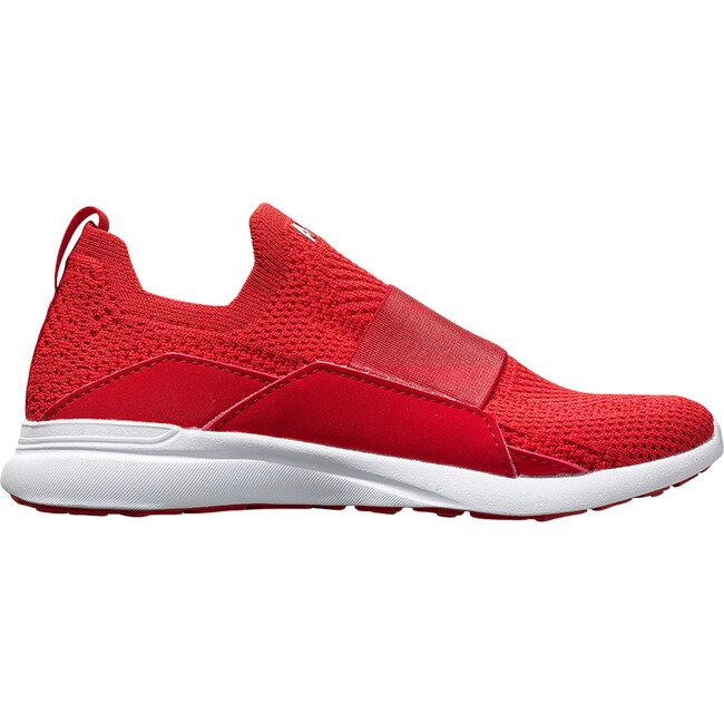 Youth TechLoom Bliss Sneaker, Red & White - Sneakers - 1