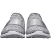 Youth TechLoom Bliss Sneaker, Heather Grey & White - Sneakers - 4 - thumbnail