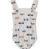 *Exclusive* Girls Nativa One-Piece, White Dragonfly - One Pieces - 3