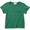Piped T-Shirt, Green - Tees - 1 - thumbnail