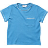 Piped T-Shirt, Blue - Tees - 1 - thumbnail