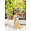*Exclusive* Girls Nativa One-Piece, Blue & White - One Pieces - 4