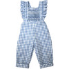 Lucy Jumper, Blue Gingham - Rompers - 1 - thumbnail