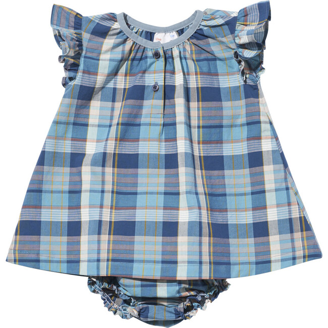 Edie Baby Dress, Madras - Dresses - 1