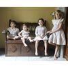 Virginia Dress, Beige Gingham - Dresses - 2