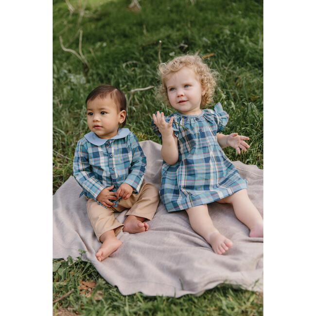 Edie Baby Dress, Madras - Dresses - 2