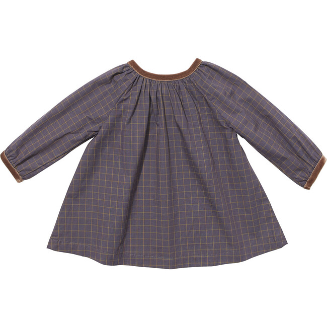 Elizabeth Baby Dress, Heather Plaid - Dresses - 4