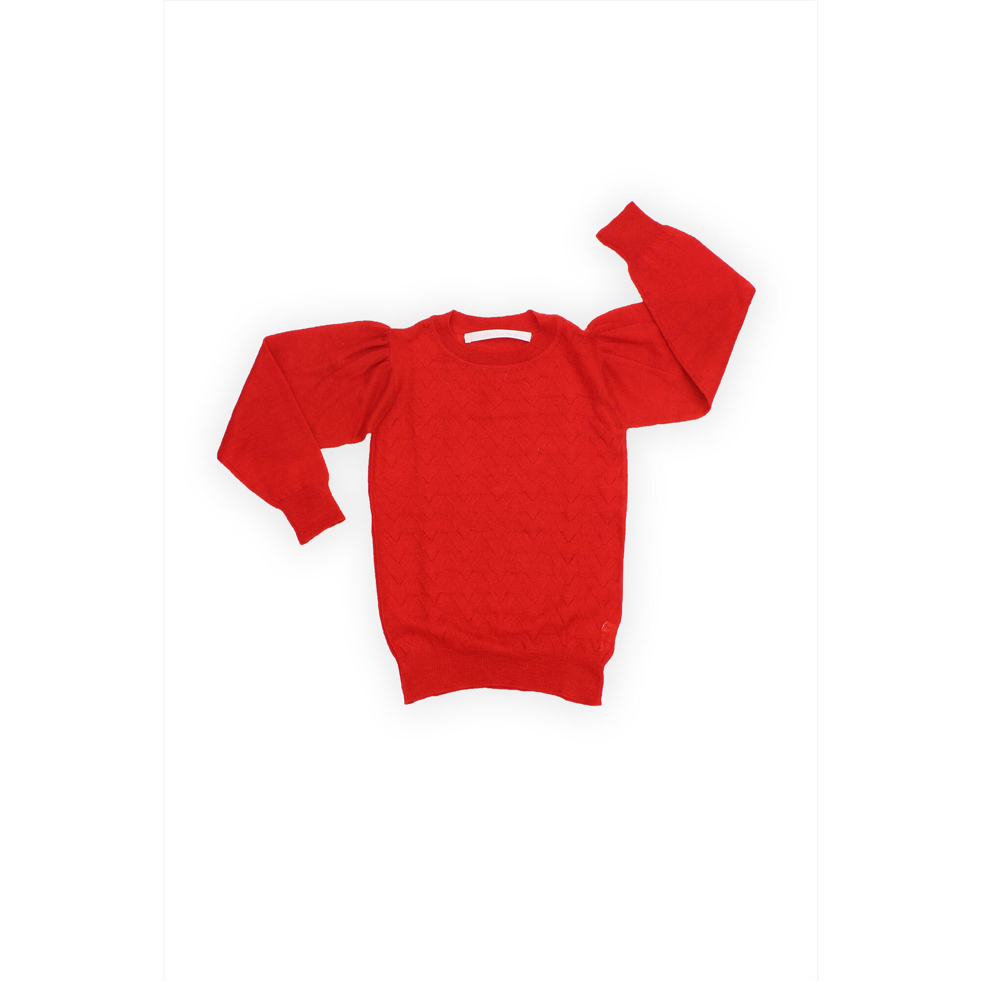 Cashmere Laurel Leaf Sweater - Sweaters - 1