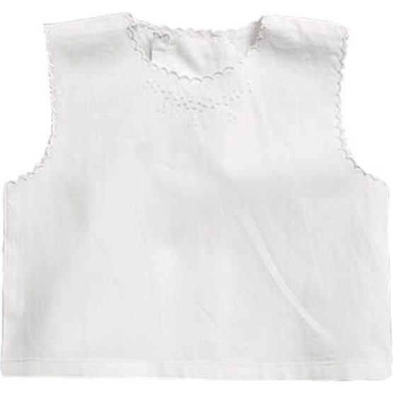 Embroidered Baby Blouse White
