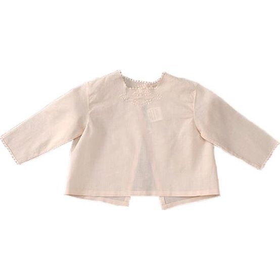 Embroidered Baby Blouse Set Tea