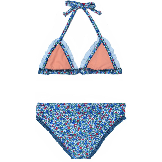 Mini Marella Bikini, Blue - 98 Coast Av. Mommy & Me Shop | Maisonette