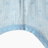 100% GOTS-Certified Organic Cotton Sleeveless Bodysuit, Turquoise - Onesies - 3