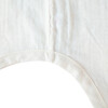 100% GOTS-Certified Organic Cotton Sleeveless Bodysuit, Pearl - Onesies - 3