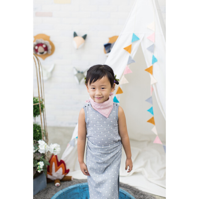 100% GOTS-Certified Organic Cotton Sleeveless Bodysuit, Charcoal - Onesies - 5