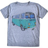 VW Bus T-Shirt, Grey - Tees - 1 - thumbnail
