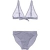 Navy White Stripe Bra Style Bikini - Two Pieces - 2