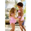 Pink Gold Star Frill Skirt Swimsuit - One Pieces - 2 - thumbnail