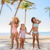 Orange Crush X Back Tie Swimsuit - One Pieces - 4