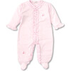 Sweethearts Ruffles Footie, Pink - Onesies - 1 - thumbnail