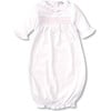 Charmed Gown, White & Pink - Onesies - 1 - thumbnail