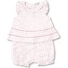 Sweethearts Sunsuit Set, White & Pink - Mixed Apparel Set - 1 - thumbnail