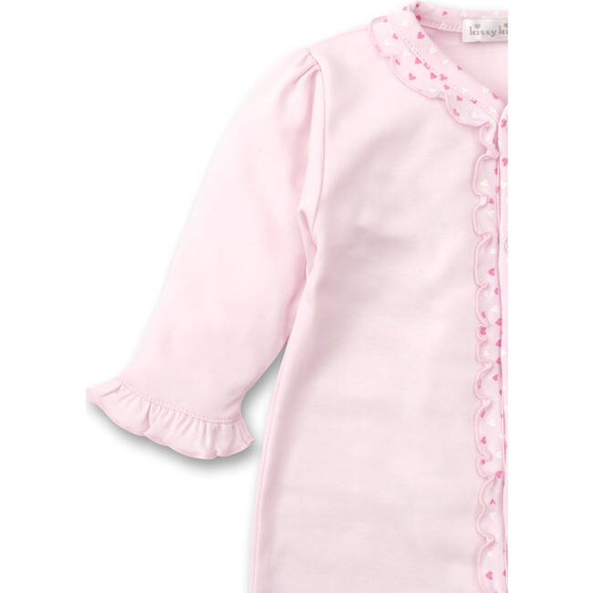 Sweethearts Ruffles Footie, Pink - Footie Pajamas - 2