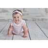 Sweethearts Sunsuit Set, White & Pink - Mixed Apparel Set - 3