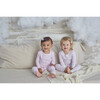 Sweathearts Toddler Pajama Set, White & Pink - Pajamas - 4 - thumbnail