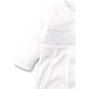 Charmed Footie, White & Blue - Footie Pajamas - 2