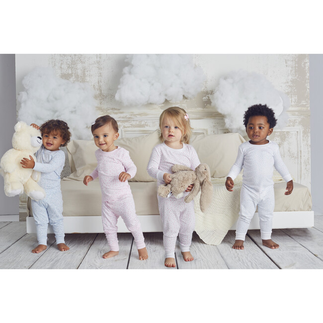 Sweathearts Toddler Pajama Set, White & Pink - Pajamas - 5